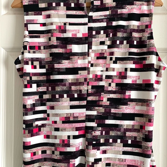 Calvin Klein Pleat Neck Top Sleeveless Size P - Picture 14 of 17